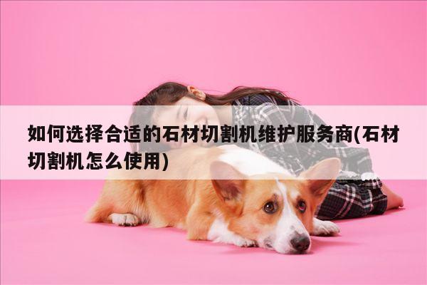 ayx爱游戏_如何选择合适的石材切割机维护服务商(石材切割机