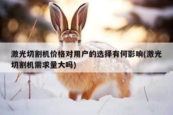 【爱游戏(ayx)官方网站】激光切割机价格对用户的选择有何影