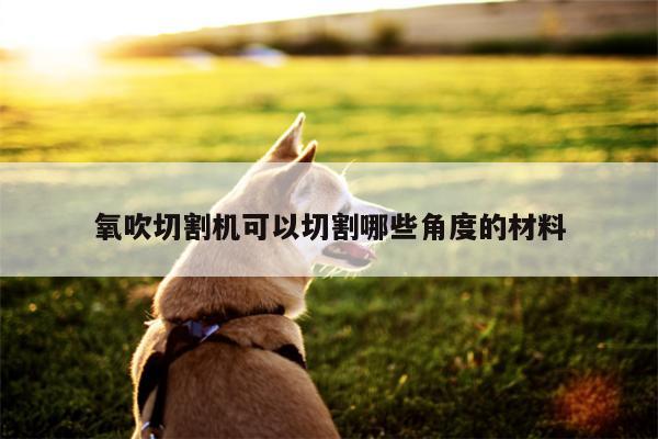 氧吹切割机可以切割哪些角度的材料-爱游戏平台