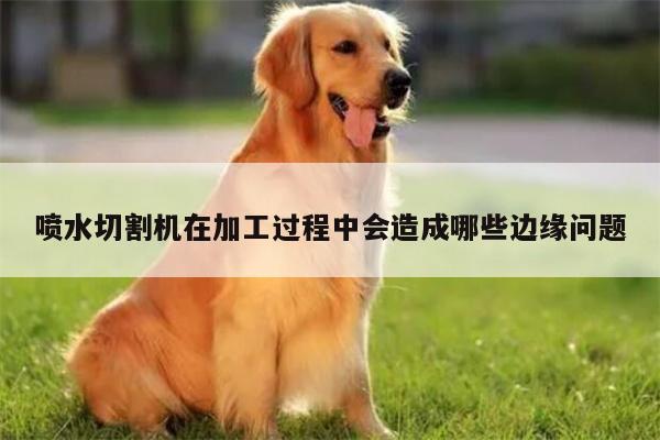 爱游戏app：喷水切割机在加工过程中会造成哪些边缘问题